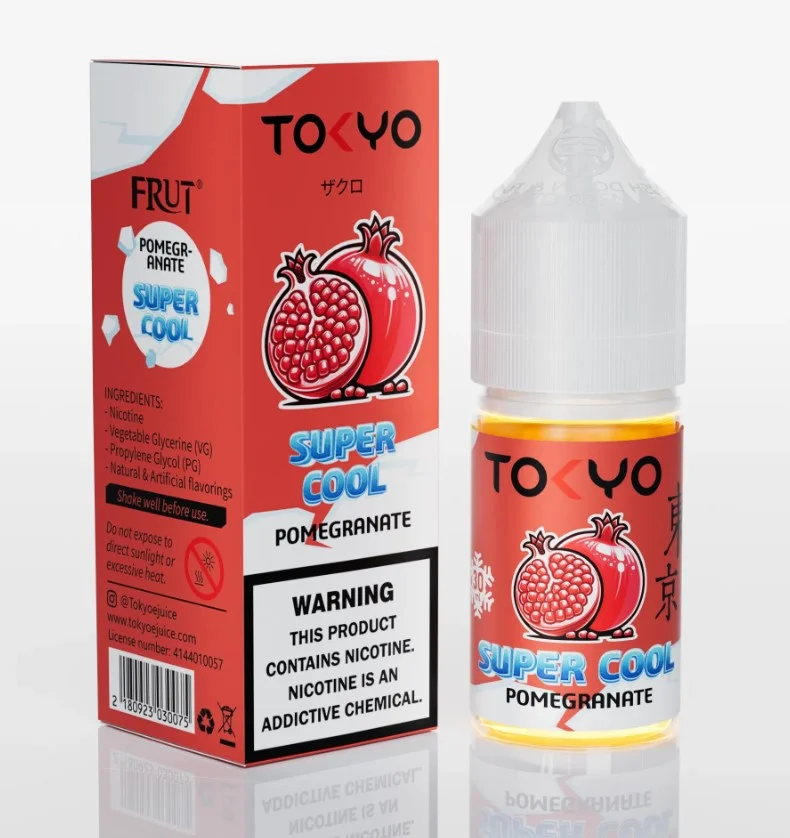TOKYO SUPER COOL POMEGRANATE 30ML product image